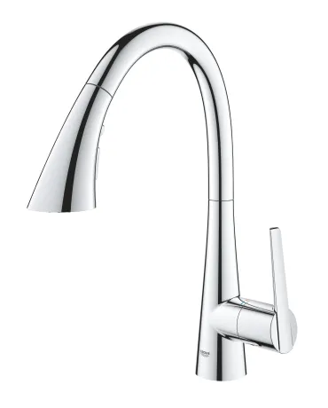 Змішувач для кухні з висувним виливом Grohe Zedra (32294002) — Photo 8