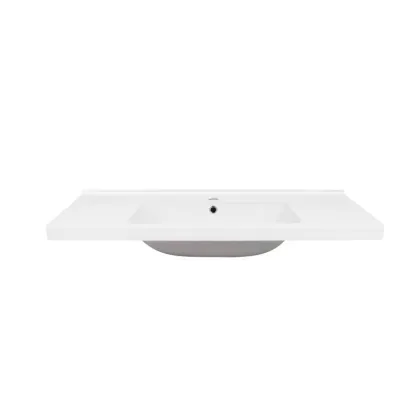 Раковина Qtap Albatross 5C 1000х480х210 White з донним клапаном QT01115100CW — Photo 2