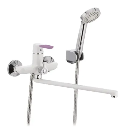 Змішувач для ванни Mixxus Premium TIGER 006 білий (MI0572) — Photo 1