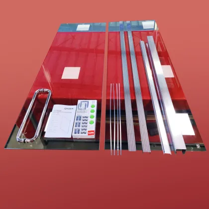 Двері в нішу Koer SR SD03-140x200-TR-01 прозоре скло Easy Clean 8мм, хром (KR5385) — Photo 28
