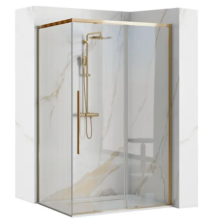 Душова кабіна REA SOLAR 90х90 GOLD