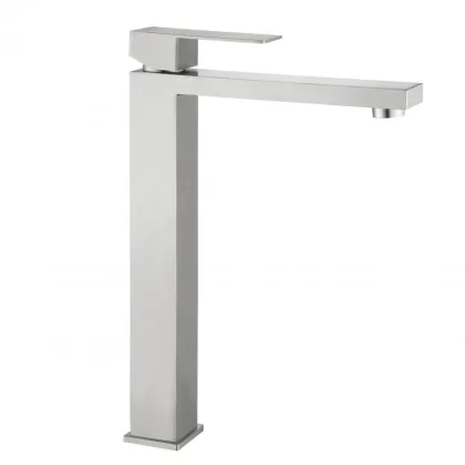 Змішувач для раковини високий Lidz Helix 001FH (k35) LDHEL001FHNKS49179 Nickel