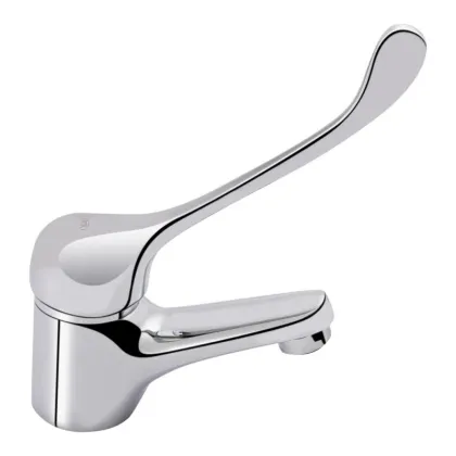 Змішувач для раковини Qtap Lek ліктьовий QTLEK1541107C Chrome — Photo 3