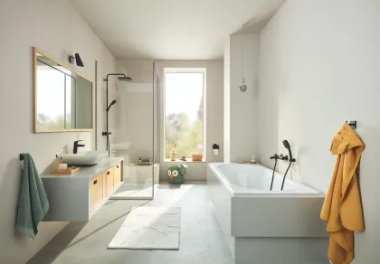 Душова система з термостатом для настінного монтажу Grohe Tempesta System 250 Cube (266892431) — Photo 6
