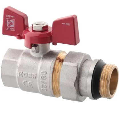 Кран з американкою 3/4" "антіпротечка" (Koer KR.227-Gi) (KR0191) — Photo 2