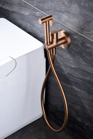 IMEX MUNICH BRUSHED ROSE GOLD Гігієнічний душ, PVD матове рожеве золото — Photo 2