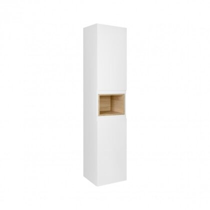 Пенал підвісний Qtap Robin 350х1650х316 White/Whitish oak QT1376PN1651LWWO