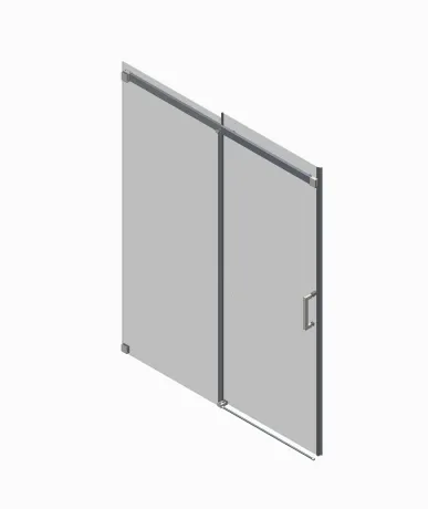 Двері в нішу Koer SR SD02-120x200-TR-01 прозоре скло Easy Clean 8мм, хром (KR5384) — Photo 19