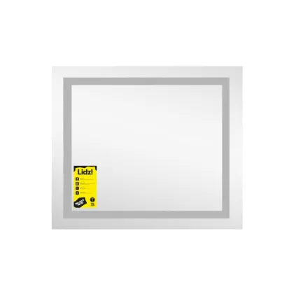 Дзеркало Lidz Kubis (KU1) 600х700 з LED-підсвічуванням Touch, з антизапотіванням, з димером, рег. яскравості LDKU60070049285 — Photo 1
