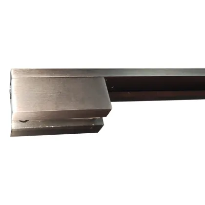Душова перегородка Koer SR SP02-100x200-TR-07 Walk-In прозоре скло Easy Clean 8мм, графіт (KR5397) — Photo 8