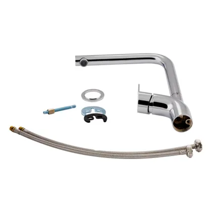 Змішувач для кухні Qtap Zdenek QTZDN9032102FC Chrome — Photo 6