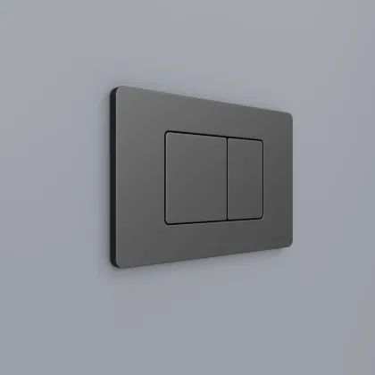 CUBE M панель змиву polished aluminum — Photo 2