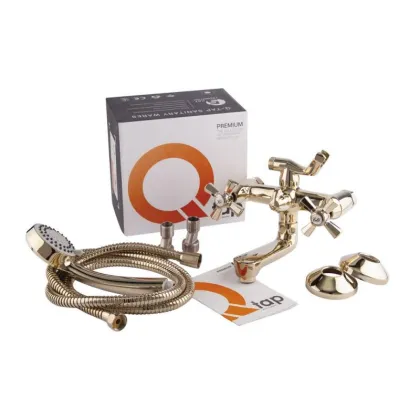 Змішувач для ванни Qtap Liberty ORO 140-2 — Photo 3