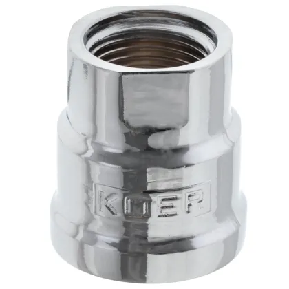 Муфта редукційна 1/2"x3/8" (хром) Koer KF.C0406.chr (KF0121) — Photo 2