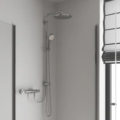 Душова система із перемикачем Grohe New Tempesta Cosmop. System (26675000) — Photo 5