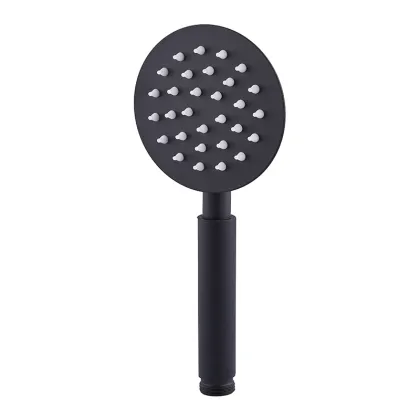 Лійка для душу Mixxus SH-01.SUS Black з нерж. сталі (MI6119) — Photo 1