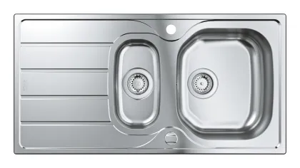 Мийка для кухні із нержавіючої сталі Grohe K200 (31564SD1) — Photo 1