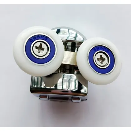 Ролики для душових кабін подвійні колеса MIXXUS PREMIUM ROLLERS SCP01-1 CHROME верхні (23mm для DIVERSE SC01,SC02,SD01) (MI7161) — Photo 2