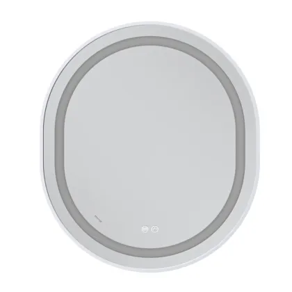 Дзеркало Mixxus Premium ELLIPSE MV05-80x70-Reverse WHITE з Led Touch, Anti-fog, димером (3-6,5kK) (MP6645) — Photo 8