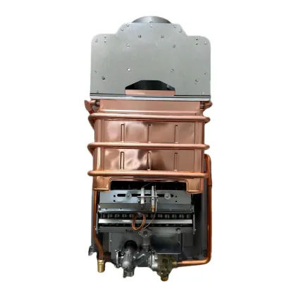 Газова колонка KOER KWH.G0110 GRAY димохідна 10 л/хв, колір сірий (KR5555) — Photo 3