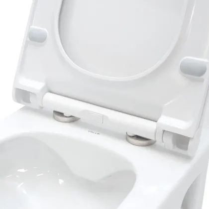 ALTEA Rimless унитаз подвесной (53*35,5*40см, в комплекте с сидением Duroplast Slim slow-closing) — Photo 6