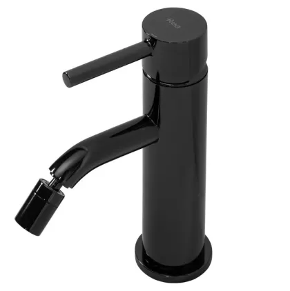 Змішувач для біде REA LUNGO BLACK GLOSSY чорний * — Photo 2