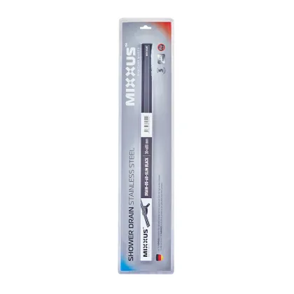 Душовий трап з нерж. сталі SUS304 Mixxus Drain-05-60-Slim Black (30x600 мм) (Чорний) (MI6169) — Photo 4