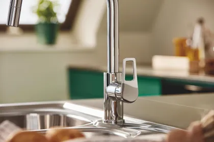 Одноважільний змішувач для кухні Grohe BauLoop New (30543000) — Photo 5