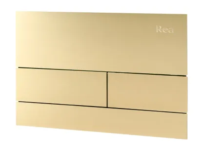 Кнопка змиву для інсталяції REA T BRUSHED GOLD — Photo 1