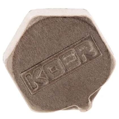 Заглушка Koer KF.P06F.WN - 1/2'' В (без нікелю) (KR3022) — Photo 1