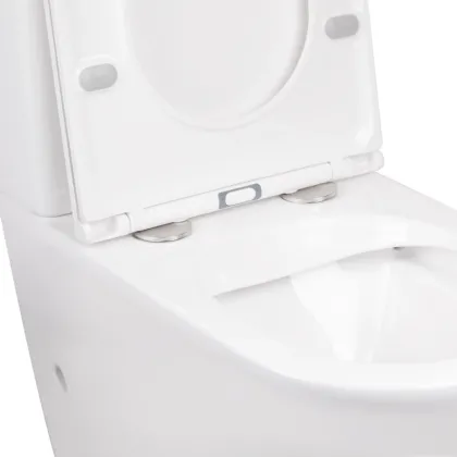 Чаша унітазу-компакту Mixxus Premium Ellipse-0402-R Bowl 660х390х855 Rimless без сидіння (MI8346) — Photo 2