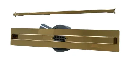 Трап для душа VBI FORT SLIM 90 GOLD — Photo 1