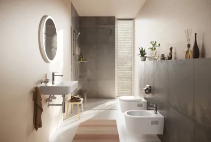 REBRIS S змішувач для умивальника 110, CoolStart, хром — Photo 2