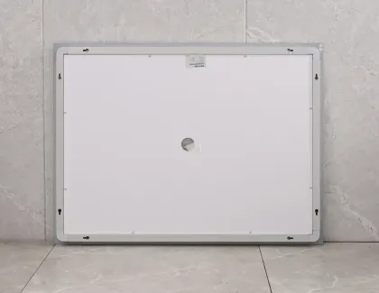 Дзеркало Mixxus WARM MR02-100x70 з Led Touch, Anti-fog, димером, регулятором яскравості, годинником (MI6002) — Photo 6
