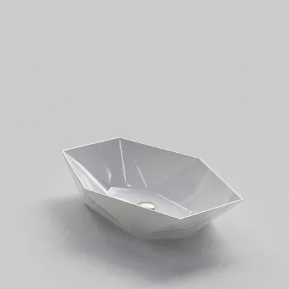 Умивальник (раковина) VBI VENEZIA WHITE накладний — Photo 5