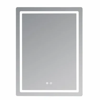 Дзеркало Qtap Mideya (MI2) 600х800 з LED-підсвічуванням Touch, з антизапотіванням, димером, рег. яскравості QT2078F6080 — Photo 1