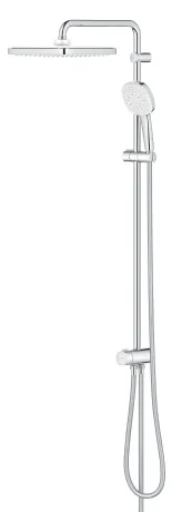 Душова система Grohe Flex Tempesta System 250 Cube із перемикачем настінного монтажу (26694001) — Photo 1