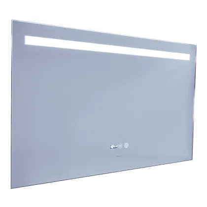 Дзеркало Mixxus STRONG MR05-100x60 з Led Touch, Anti-fog, димером, регулятором яскравості, годинником (MI6009) — Photo 2