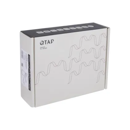 Змішувач для раковини Qtap Presto QTPRE270GRP45581 Graphite — Photo 5