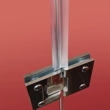 Бічна стінка до кабіни Koer SR SW04-90x200-TR-01 прозоре скло Easy Clean 10мм, хром (KR5390) — Photo 2