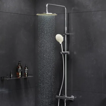 Душова система ShowerSpot з термостатом AM.PM F0780400 Like — Photo 1