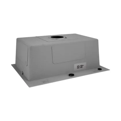 Мийка для кухні інтегрована Lidz Handmade H5843 Brushed Steel 3,0/1,0 мм LDH5843BRU49442 — Photo 4
