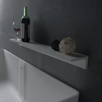 Полиця кам&#039;яна Solid surface 450*120*65мм — Photo 1