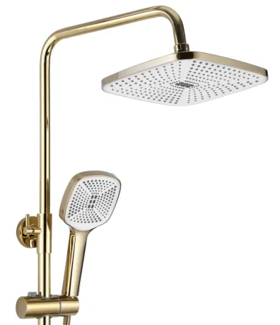 Душовий гарнітур REA ARGUS GOLD золотий з виливом — Photo 3
