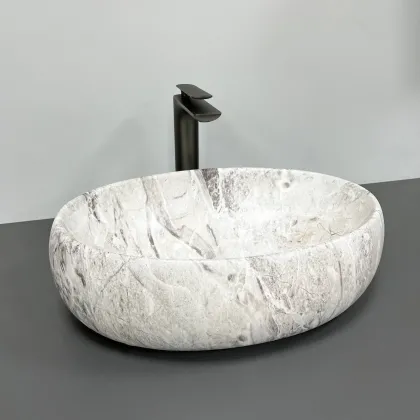 Умивальник (раковина) VBI VENETO STONE MATT накладний — Photo 3