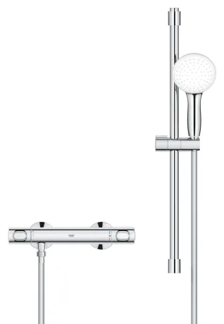 Термостат для душу Grohe Grohtherm 500 з душовим гарнітуром (34796001) — Photo 3
