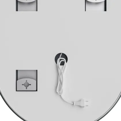 Дзеркало Mixxus Premium ELLIPSE MV05-80x60-Reverse з Led Touch, Anti-fog, димером (3-6,5kK) (MP6642) — Photo 5