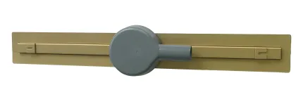 Трап для душу VBI FORT SLIM 80 BRUSHED GOLD — Photo 2