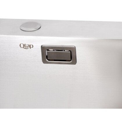 Кухонне миття Qtap DK5050 2.7/1.0 мм Satin (QTDK50502710) — Photo 5