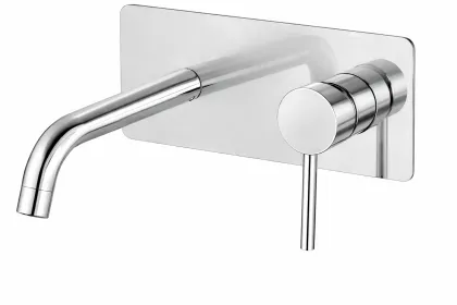 Змішувач для раковини VBI MILANO LONG 2 CHROME прихованого монтажу